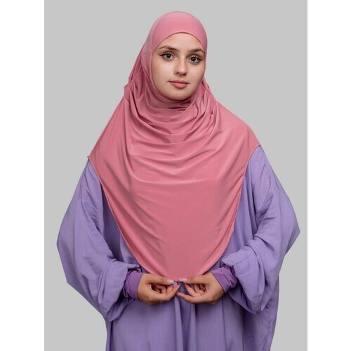 Хиджаб , размер 50/60, розовый