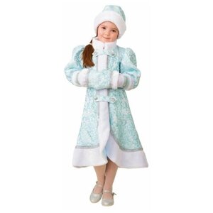 Карнавальный костюм снегурочки Княжеская, рост 134 см, Батик 918-134-68