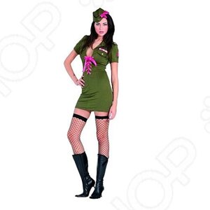 Карнавальный костюм женский армейская девушка