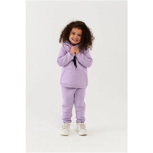 Комплект одежды REBELPRO, брюки и худи, спортивный стиль, размер 80, фиолетовый