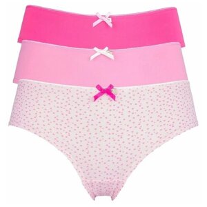 Комплект Pretty Polly, трусы шорты, прозрачные, размер M, розовый