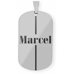 Кулон именной " Марсель "