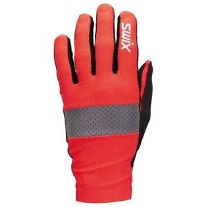 Лыжные перчатки Radiant H0200/90015 красный неон, 5