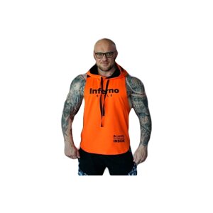 Майка Inferno Style, силуэт прилегающий, размер XL, оранжевый