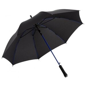 Мини-зонт FARE, полуавтомат, синий, черный