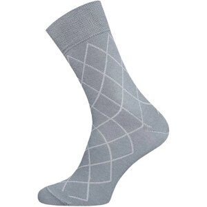 Мужские носки Брестский Чулочный Комбинат, 1 пара, классические, размер 42/43, серый