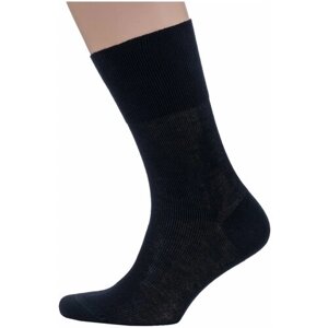 Мужские носки Dr. Feet, 1 пара, классические, размер 27, черный