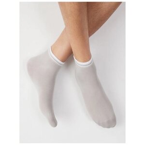 Мужские носки Omsa, 1 пара, 5 уп., укороченные, размер 36-38, белый