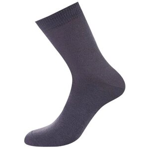 Мужские носки Omsa, 1 пара, классические, нескользящие, размер 39/41, серый