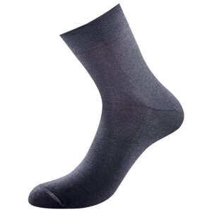 Мужские носки Omsa, 1 пара, классические, нескользящие, размер 45-47, серый