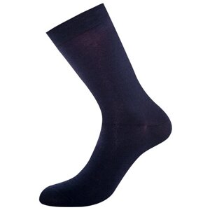 Мужские носки Omsa, 1 пара, классические, нескользящие, размер 45/47, синий