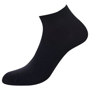 Мужские носки Omsa, 1 пара, укороченные, нескользящие, размер 45-47 (29-31), черный