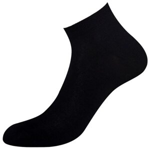 Мужские носки Omsa, 1 пара, укороченные, нескользящие, размер 45-47, черный