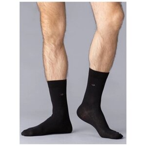 Мужские носки Omsa, 5 пар, классические, размер 39-41, черный