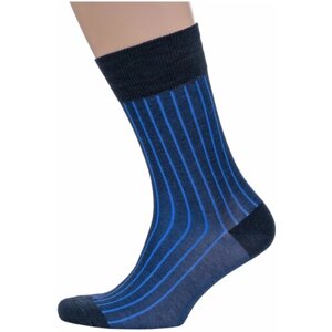 Мужские носки Sergio di Calze, 1 пара, классические, размер 25, синий
