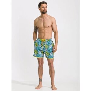 Мужские шорты для плавания изумрудные с принтом DOREANSE 3820 XL (50)