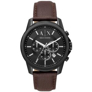 Наручные часы Armani Exchange Часы наручные ARMANI EXCHANGE AX1732 Гарантия 2 года, коричневый, черный