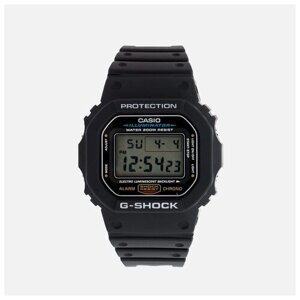 Наручные часы CASIO DW-5600E-1V, черный, серый