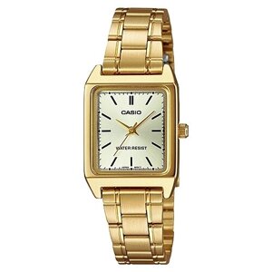 Наручные часы CASIO LTP-V007G-9E, золотой, серебряный