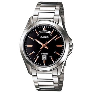 Наручные часы CASIO MTP-1370D-1A2, серебряный