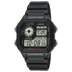 Наручные часы CASIO Наручные часы Casio AE-1200WH-1A, черный