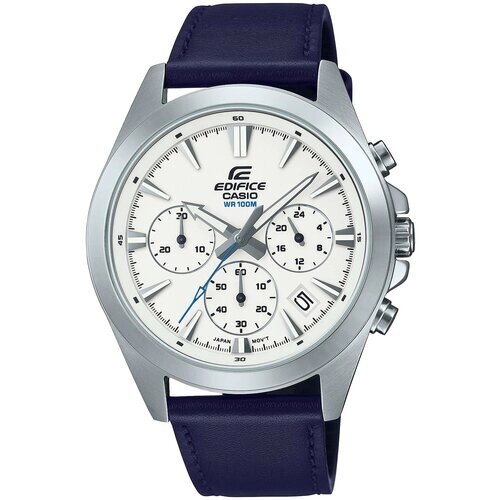 Наручные часы CASIO Наручные часы Casio Edifice EFV-630L-7A, синий, серебряный