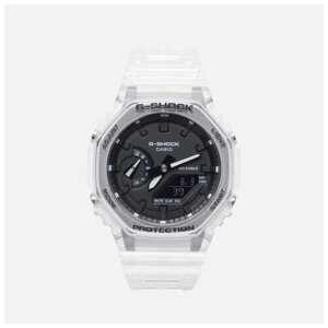 Наручные часы CASIO Наручные часы Casio GA-2100SKE-7AER, белый, бесцветный