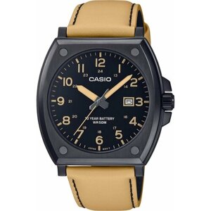 Наручные часы CASIO Наручные часы Casio MTP-E715L-5A, бежевый, черный