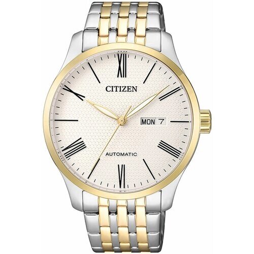 Наручные часы CITIZEN Японские мужские наручные часы Citizen NH8354-58A, белый