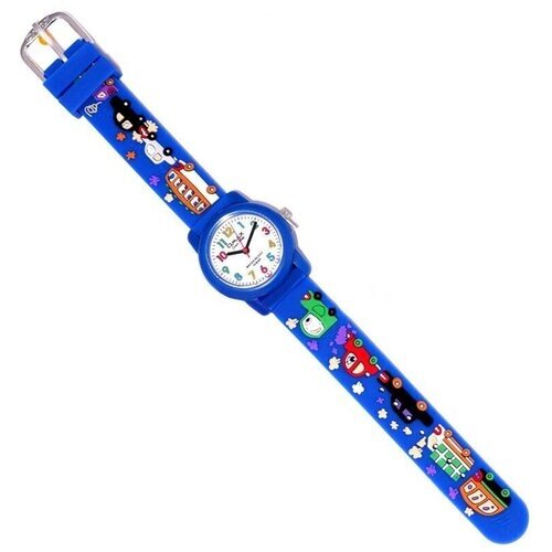 Наручные часы OMAX, кварцевые, корпус пластик, ремешок силикон, синий