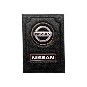 Nissan, натуральная кожа, черный