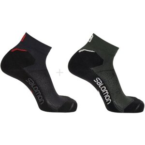 Носки speedcross ankle 2pp ebony/ponder L