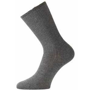 Носки унисекс Lasting, 1 пара, высокие, размер S, серый