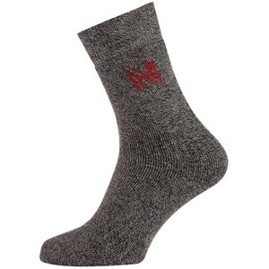 Носки унисекс Norfolk Socks, 1 пара, классические, утепленные, износостойкие, размер 39-42, серый