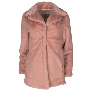 Пальто Rinascimento демисезонное, средней длины, размер S, розовый