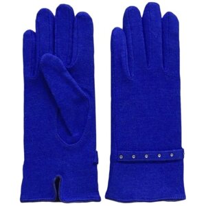 Перчатки Crystel Eden демисезонные, размер 6.5,7,7.5,8,8.5, синий