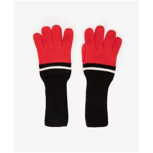 Перчатки Gulliver, демисезон/зима, размер 18, черный, красный