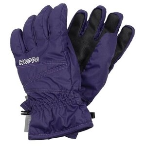 Перчатки Huppa зимние, светоотражающие детали, мембранные, размер 5, фиолетовый