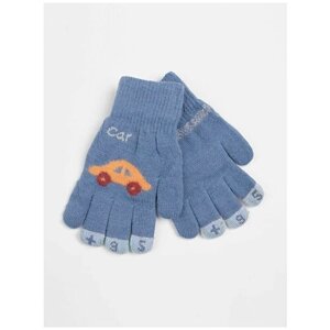 Перчатки Kim Lin зимние, размер 16, голубой