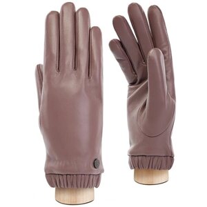 Перчатки LABBRA, демисезон/зима, натуральная кожа, подкладка, размер 7.5(M), розовый