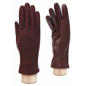 Перчатки LABBRA, демисезон/зима, подкладка, размер 7.5, фиолетовый