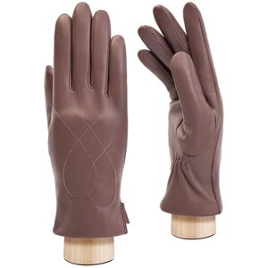 Перчатки LABBRA, демисезон/зима, подкладка, размер 7.5(M), розовый