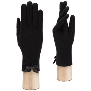 Перчатки LABBRA, подкладка, размер 7.5(M), черный