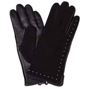 Перчатки Pitas, демисезон/зима, натуральная кожа, размер 7, черный