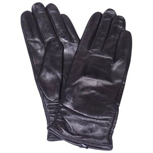 Перчатки Pitas, демисезон/зима, натуральная кожа, размер 7, черный