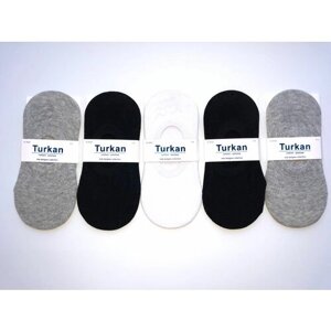 Подследники Turkan детские, нескользящие, 5 пар, размер 26-28, мультиколор