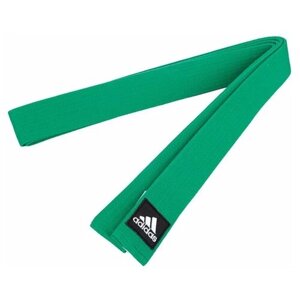 Пояс для синкиокусинкай adidas Elite Belt, 260 см, зеленый