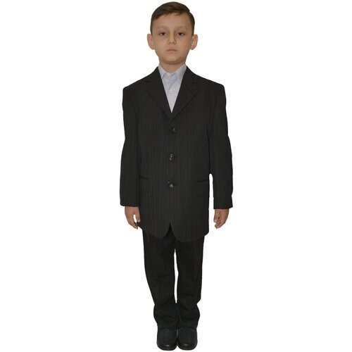 Школьная форма TUGI, пиджак и брюки, размер 152, черный