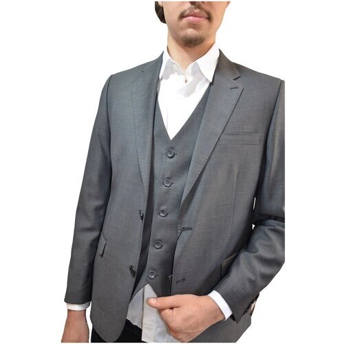 Школьная форма TUGI, пиджак и брюки, размер 170, серый