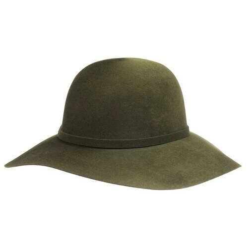 Шляпа Betmar, демисезон/зима, шерсть, утепленная, размер 56, зеленый